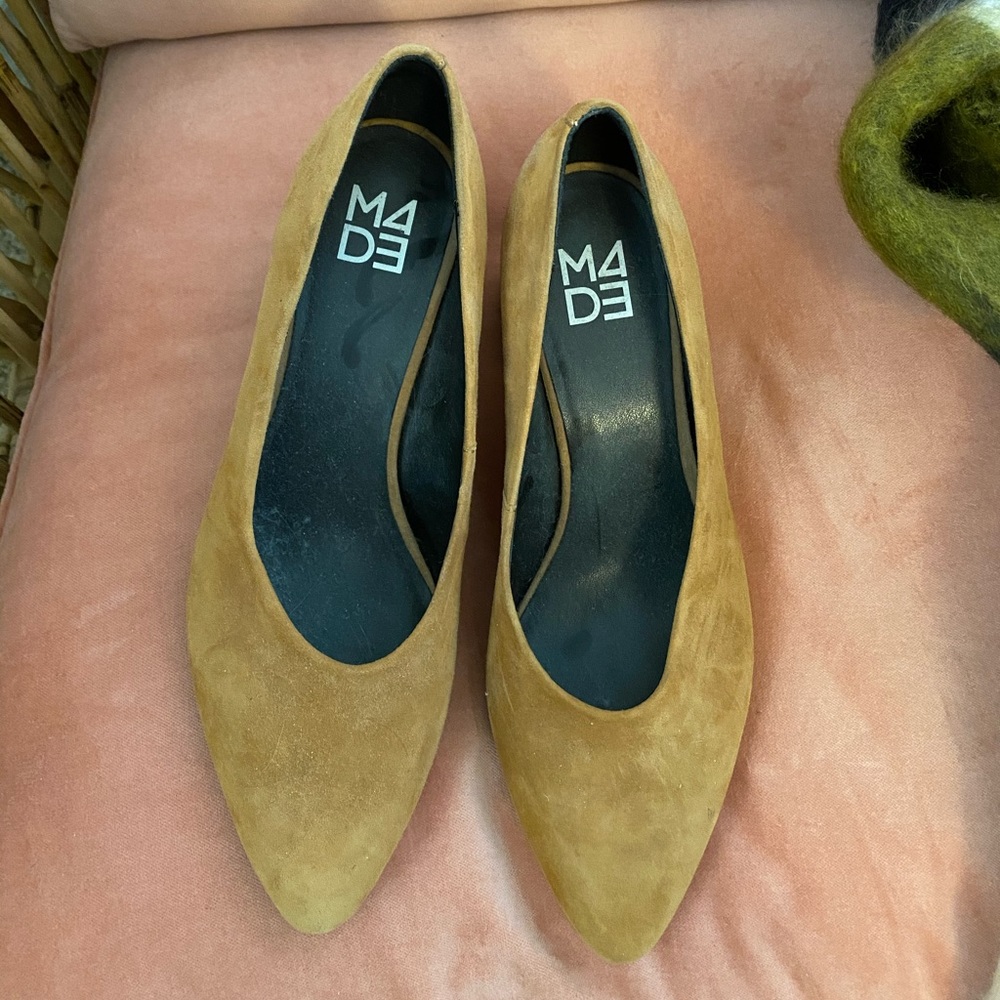 M4D3 Helen block heels from Anthropologie